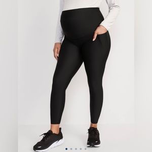 Old navy maternity leggings activewear